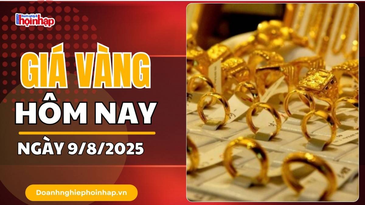 Giá vàng hôm nay 9/8: Vàng trong nước và thế giới tăng cao chót vót