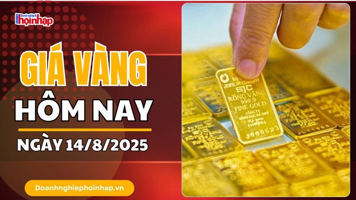 Giá vàng hôm nay 14/8: Vàng trong nước và thế giới đồng loạt tăng mạnh