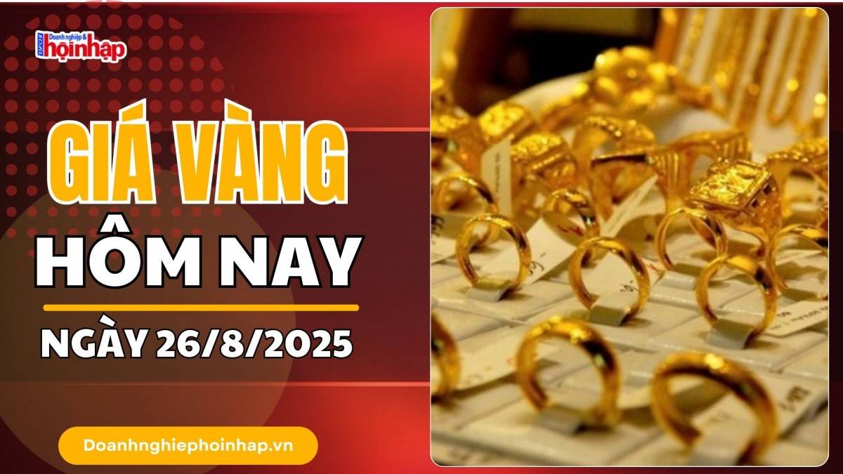 Giá vàng hôm nay 26/8: Vàng trong nước và thế giới tăng "chóng mặt", tiếp tục lập đỉnh mới