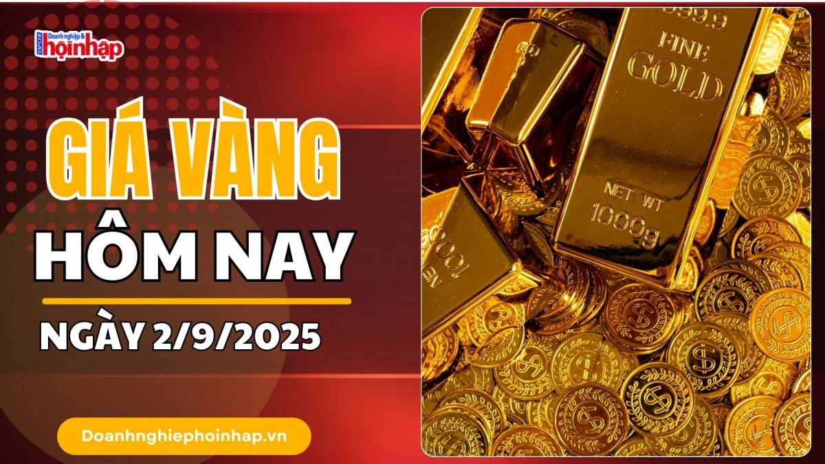 Giá vàng hôm nay 2/9: Vàng trong nước và thế giới tiếp đà "leo thang"