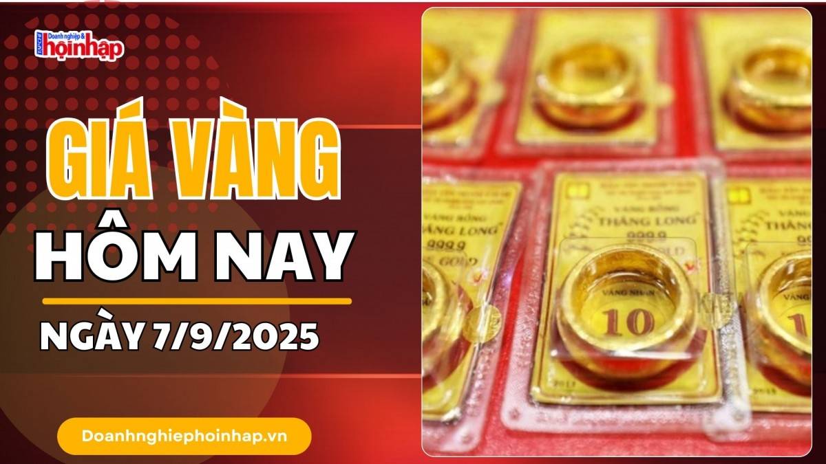 Giá vàng hôm nay 7/9: Vàng trong nước tăng cao, thế giới lên đỉnh mới