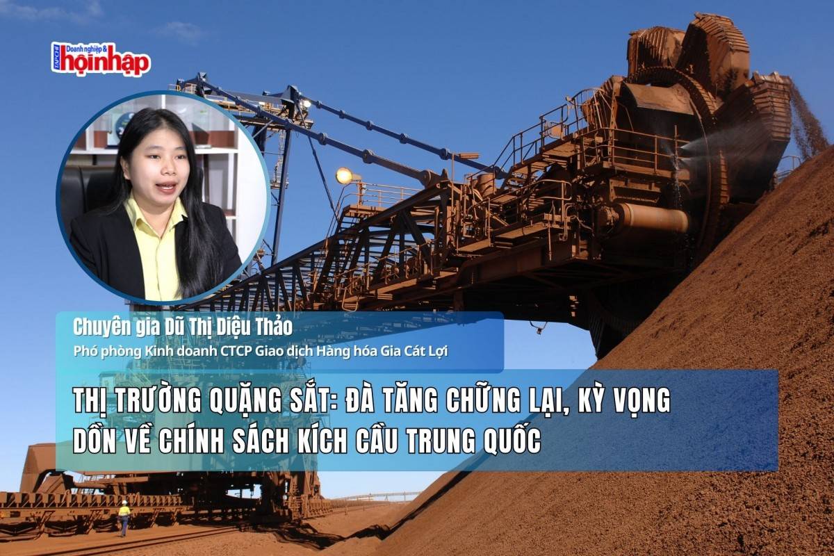 Thị trường quặng sắt: Đà tăng chững lại, kỳ vọng dồn về chính sách kích cầu Trung Quốc