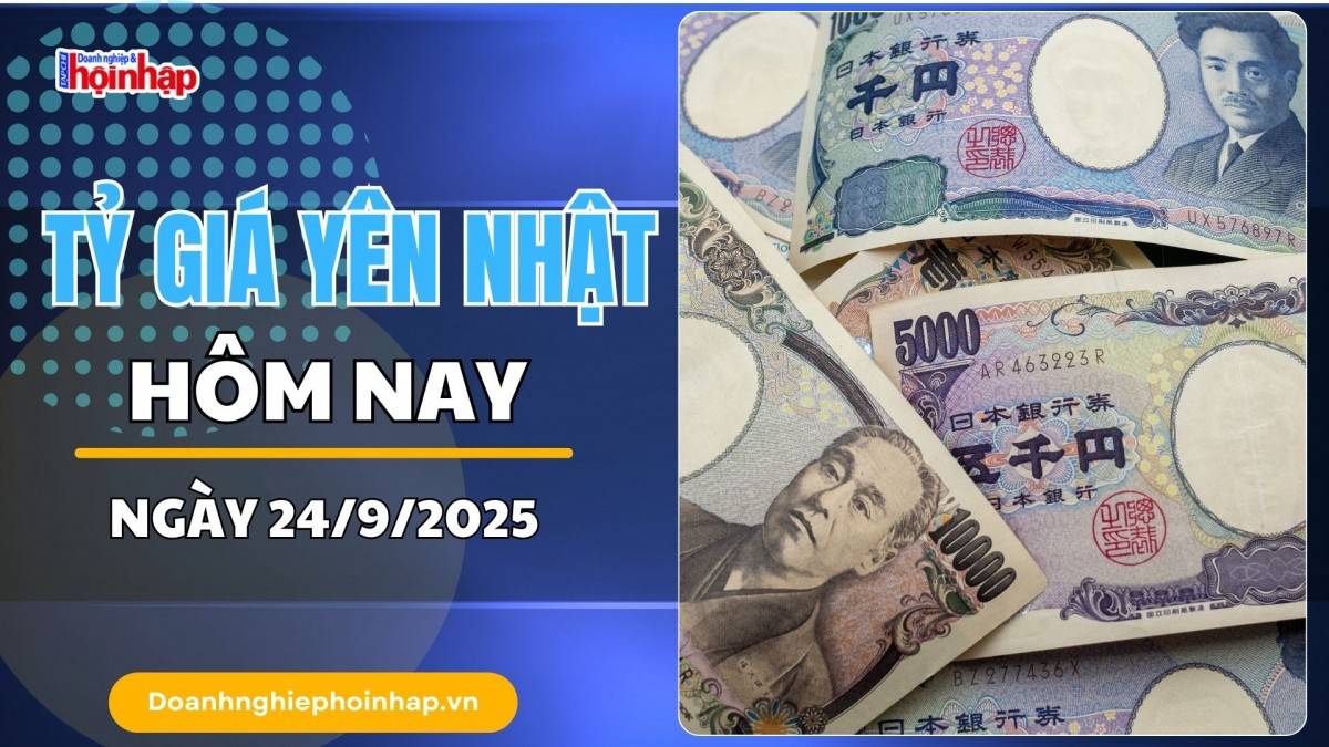 Tỷ giá Yên Nhật hôm nay 24/9: Đồng Yên hồi phục, giới đầu tư dõi theo tín hiệu chính sách từ Fed và BoJ