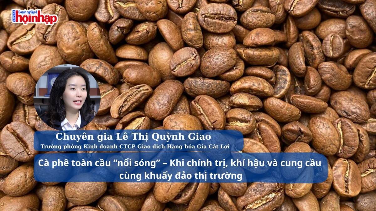 Cà phê toàn cầu “nổi sóng” – Khi chính trị, khí hậu và cung cầu cùng khuấy đảo thị trường