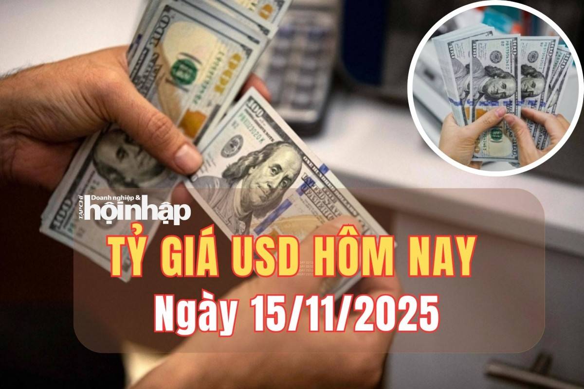 Tỷ giá USD hôm nay 15/11/2025: Đồng USD đảo chiều tăng nhẹ