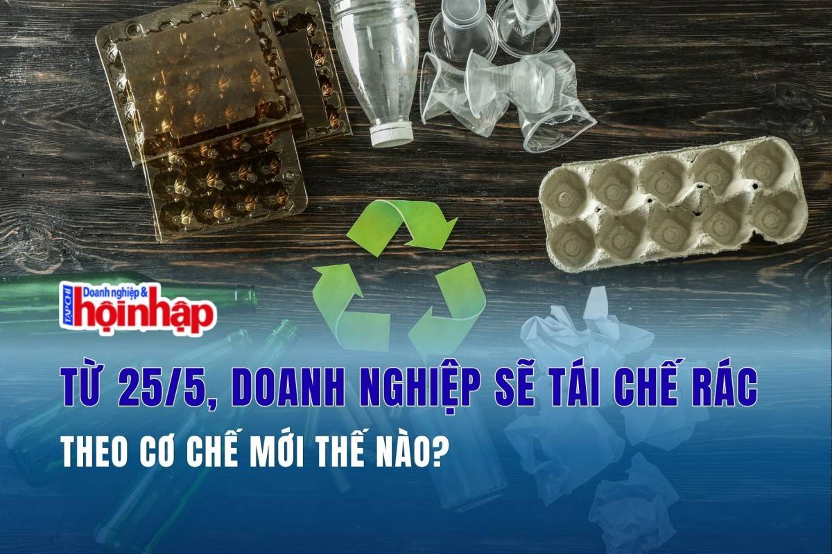 Từ 25/5, doanh nghiệp sẽ tái chế rác theo cơ chế mới thế nào?