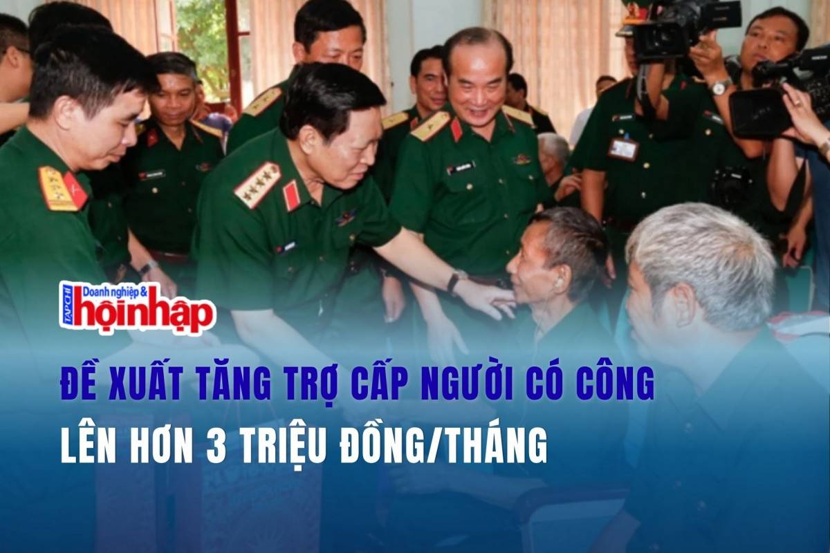 Đề xuất tăng trợ cấp người có công lên hơn 3 triệu đồng/tháng