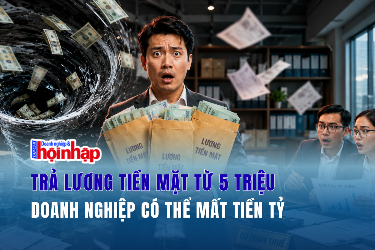 Trả lương tiền mặt từ 5 triệu – Doanh nghiệp có thể mất tiền tỷ