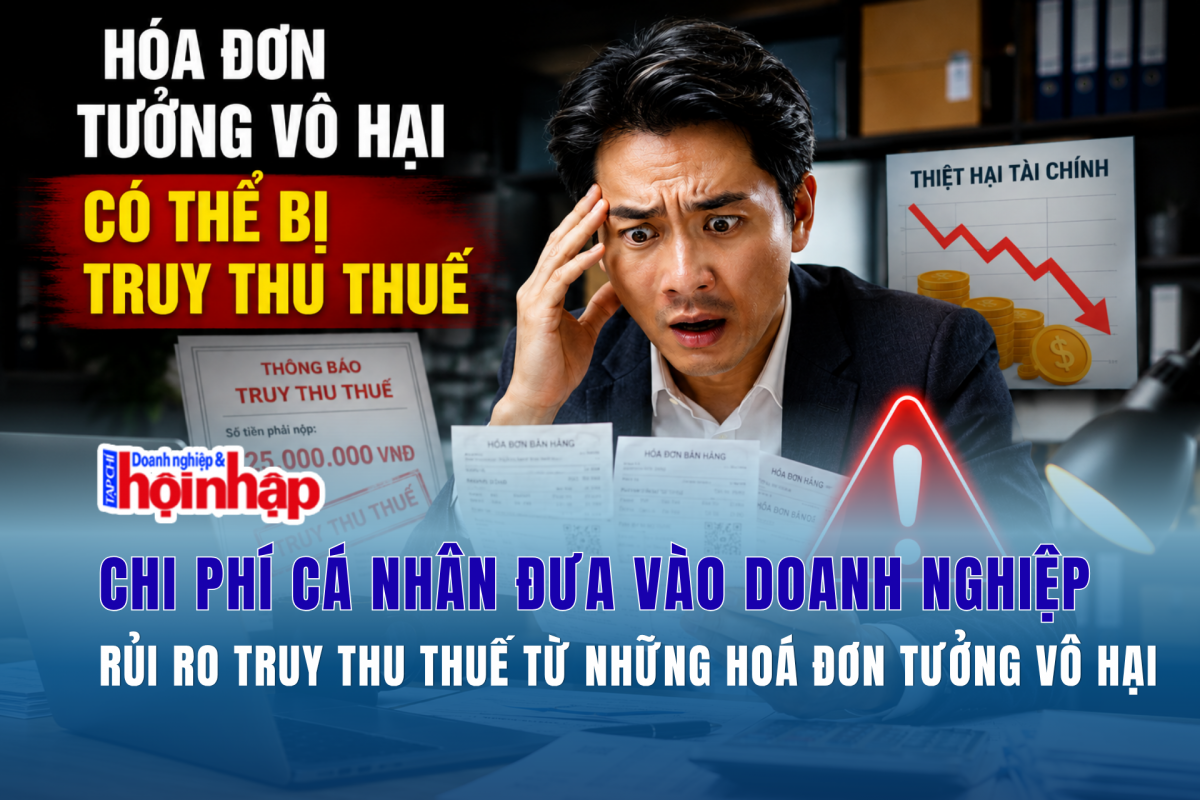 Chi phí cá nhân đưa vào doanh nghiệp: Rủi ro truy thu thuế từ những hóa đơn tưởng vô hại