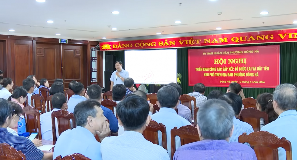 Quảng Trị: Phường Đông Hà khẩn trương triển khai sắp xếp lại khu phố theo Nghị định 185