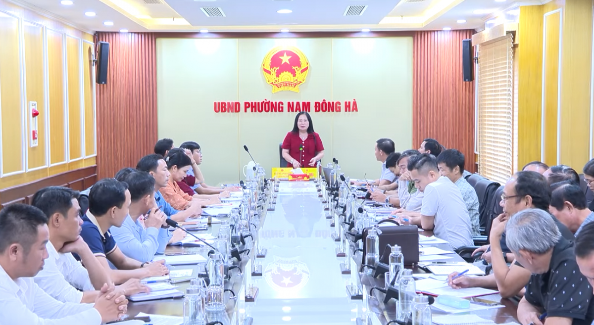 Quảng Trị: Phường Nam Đông Hà triển khai nhiệm vụ sau sắp xếp tổ dân phố
