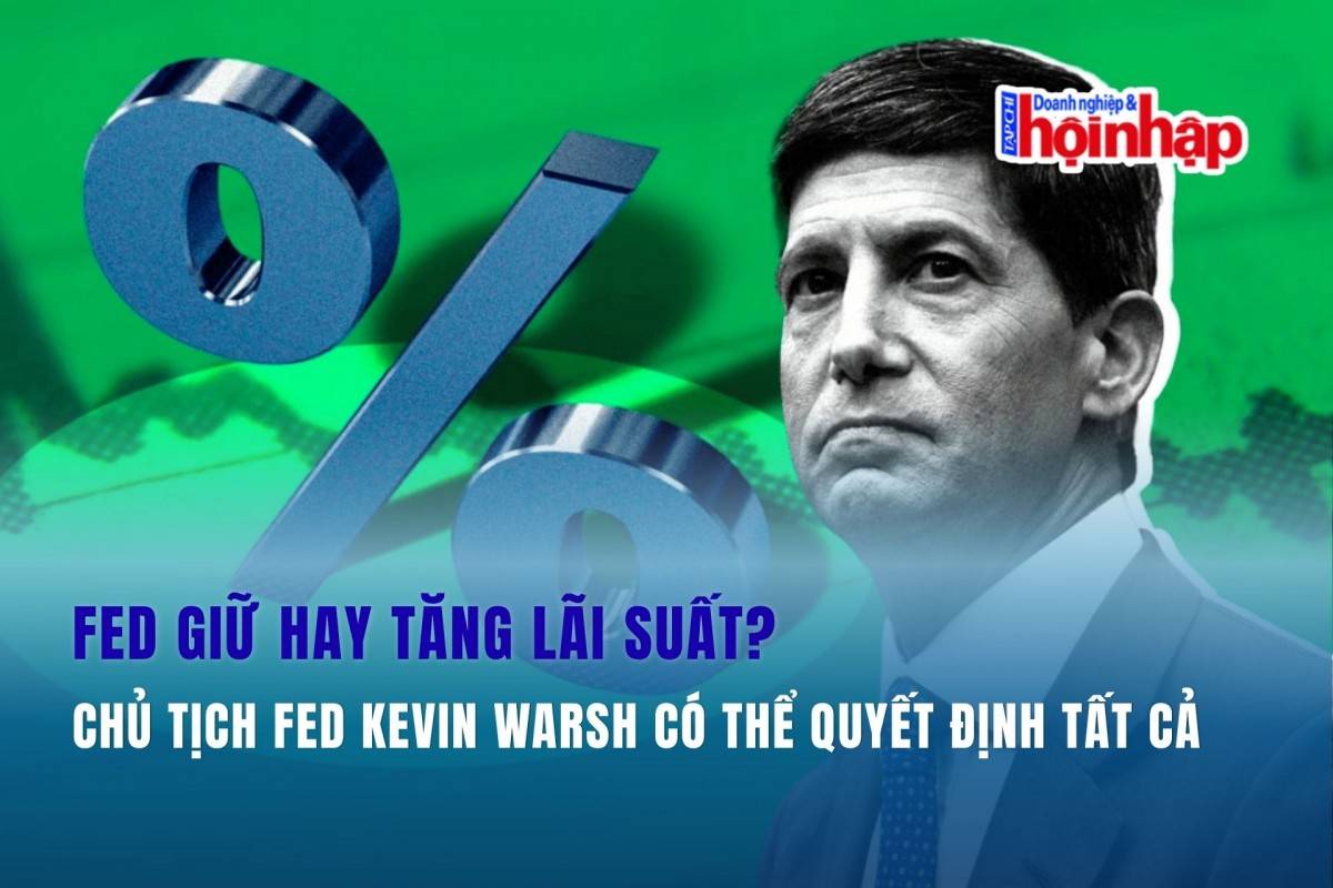 Fed giữ hay tăng lãi suất? Chủ tịch Fed Kevin Warsh có thể quyết định tất cả