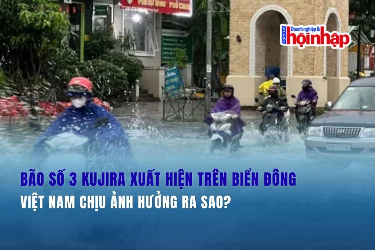 Bão số 3 Kujira xuất hiện trên Biển Đông, Việt Nam chịu ảnh hưởng ra sao?