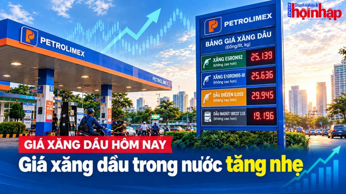 Xăng dầu trong nước đồng loạt tăng