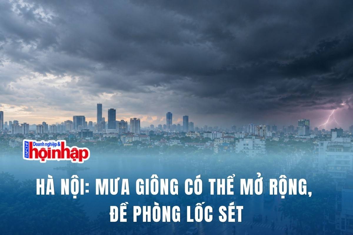 Hà Nội: Mưa giông có thể mở rộng, đề phòng lốc sét