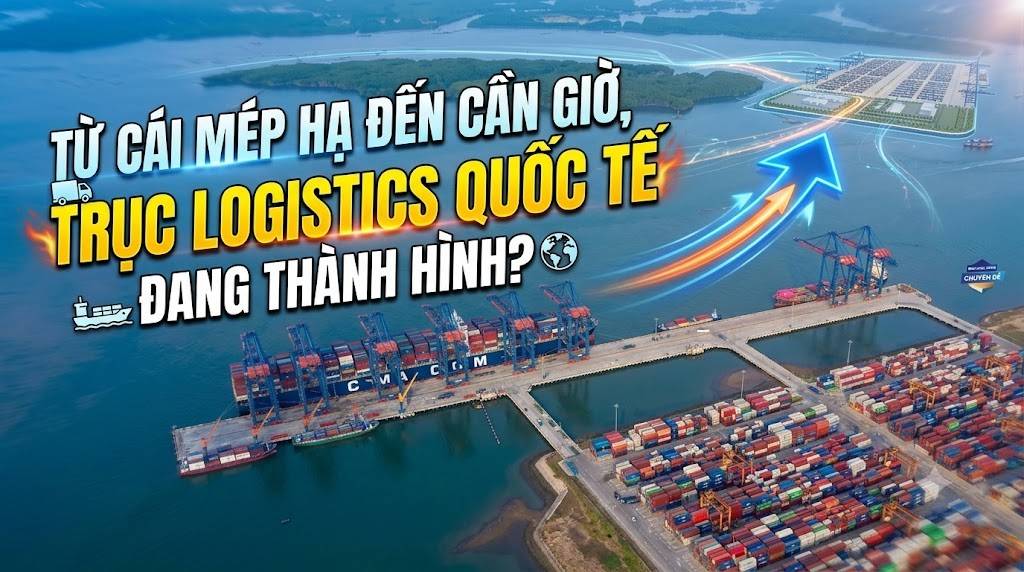 Từ Cái Mép Hạ đến Cần Giờ, trục logistics quốc tế đang thành hình?